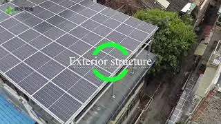 PV ROOF for home with waterproof structure