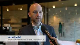 Unternehmer im Gespr&auml;ch: Arno Zindel, Canon Schweiz