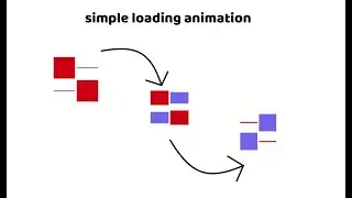 simple loading animation | source code in description