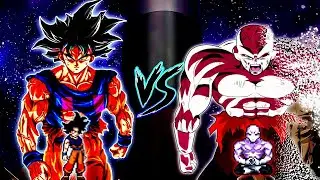 Manga Goku UI V3 OP VS Jiren V2 OP (Zeed) in Jump Force Mugen