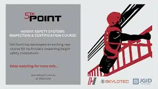 Height Safety Systems Inspection and Certification Course (HSSIC)