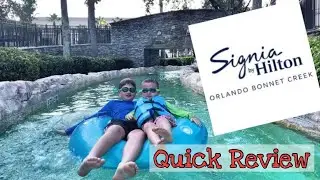 Signia by Hilton Orlando Bonnet Creek QUICK REVIEW!  Minutes from Walt Disney World.