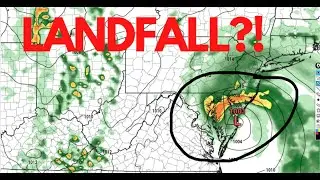 Tropical storm Fay made Landfall?! and TS Cristina update and track.