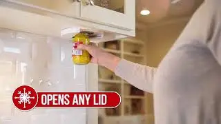 EZ Off Jar Opener for Seniors   Under Cabinet Jar Openers for Weak Hands Easy Grip Arthrit