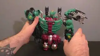 Transformers review TFC Poseidon part 9 Piranacon combine mode