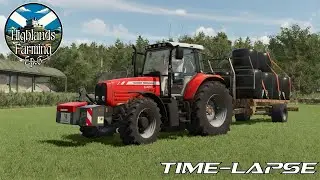 CONTRACT WORK & BALER ISSUES | Highlands Fishing DLC | Ep.6