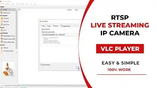 Cara Live Streaming IP Camera Di VLC Media Player | RTSP IP Camera Live Streaming
