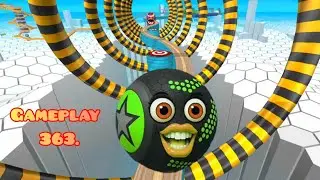 Long Play Of Going Balls !! Santa's World Ride !! Gameplay Lavel 363.