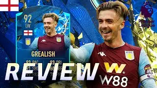 CLASE INGLESA! 92 MOMENTOS TOTSSF JACK GREALISH REVIEW DE JUGADOR | FIFA 20 ULTIMATE TEAM