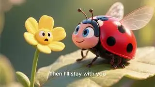 🌙🐞🌼 Bedtime Story for Kids | Lulu the Ladybird & the Brave Little Flower | Short Calm Story