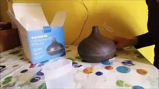 Umidificatore Diffusore Olio Essenziale con 7 Colori LED Amazon recensione review