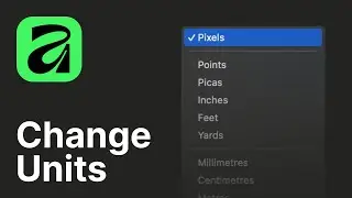How to Change Units of Measurement in Affinity 3