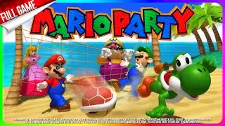 Mario Party (Nintendo 64 - US) Longplay (100% All Boards and Mini-Games)
