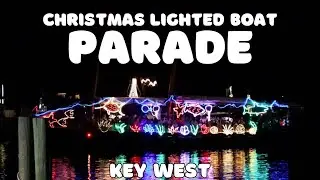 Santa, Elves & Pirates - 2023 Key West Christmas Lighted Boat Parade