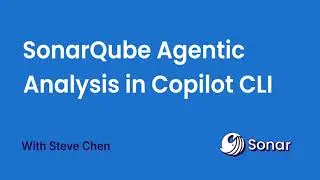 GitHub Copilot CLI + SonarQube: AI Agentic Analysis for Quality Code