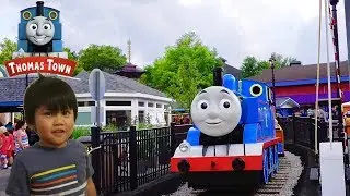 Thomas Town at Kennywood Opening Day | Rides and Walkthrough