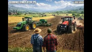 Farming Simulator 25 in 8K Looks INSANE 🌾 | RTX 5090 Unreal Graphics Gameplay