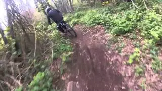 DownHill Monte Cavo 12/04/14  where is the sun?
