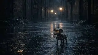 Hunger in the Rain (Perro, The Stray Robot)