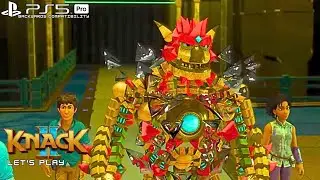 Knack 2 Blind Let's Play Chapter 4-4 Yurick's Laboratory