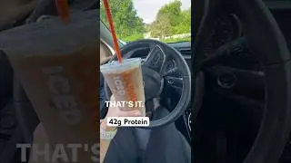 ☕️ My High-Protein Dunkin' Donuts Coffee Hack! 💪