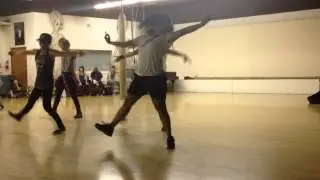 HipHop Class with SIR CHARLES! Debbie Reynolds Dance Studio. 2014| California