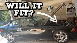 ICT BILLET AC BRACKET: BMW E36 Turbo LS Swap