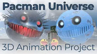 Pacman Universe &ndash; Robotic Character Concepts in CGI