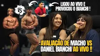 AMANDA E MALU REAGINDO AO SHAPE DO BIANCHI VS RICARDO LOBO
