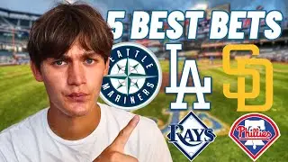 5 MLB BEST BETS FOR 8/16!