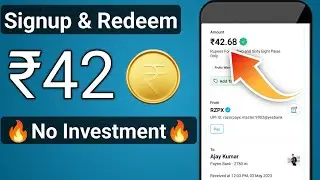 NEW EARNING APP TODAY DAILY EARN RS 42 FREE | FREE PAYTM CASH APP | WITHOUT INVESTMENT APP