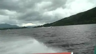 Moonfleet Speedboat Scandle on Loch Awe Scotland