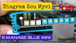 Diagram ECU Myvi dan Emanage Blue Avs fuel ignition Controller Piggyback | Engine Management System