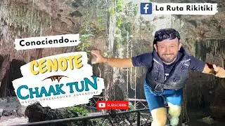 Conocí un CENOTE dentro de una CAVERNA en PLAYA DEL CARMEN | #CenoteChaakTun