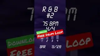 REMIX this Drum Loop - R&B #2 - Download this Free Drum Loop #drumloop #hiphop