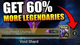 Is 90 Void Shards for a GUARANTEED Legendary GOOD?! | Raid: Shadow Legends