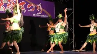 タヒチアンダンス in 種子島鉄砲まつり