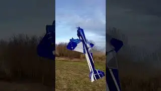 Taking Off in Style with my Yak 54 🛩️ #b&eacute;cane  #christmas #engineering #heli #rc #plane #aviation