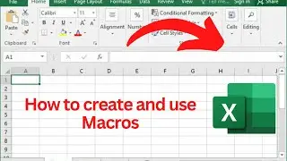 How to create and use Macros in MS Excel. Record Macros in Excel.