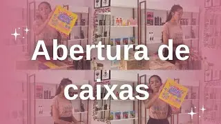ABERTURA DE CAIXA | loja de cosméticos / produtos de cabelos / loja de bairro