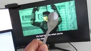 How to beat Revolver Ocelot Torture in MGS1 using a SPOON!