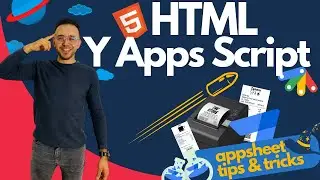 ⚗ Printing tickets with HTML and Apps Script (Advanced) in Appsheet