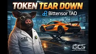 Bittensor TAO Teardown 🔧 | AI Crypto or Overhyped Hypecar? | GCG Garage Breakdown