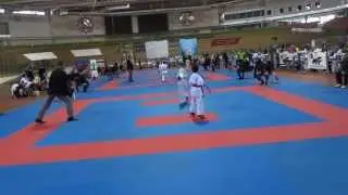 Kirill Zinovkin Karate Sanker Cup 2015, Minsk, semifinal
