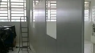 Divis&oacute;rias em eucaplac linha 35 mm, forro modular em PVC e instala&ccedil;&otilde;es el&eacute;tricas em Barueri - S&atilde;o Pa