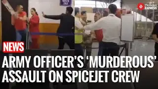 Army Officer Assaults SpiceJet Staff Over Baggage Dispute at Srinagar Airport | Spicejet | Crew