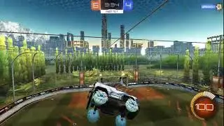 When you're teammate leave you in Rank Rocket League so you have to play on your own