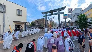 【吉田の火祭り フランス美女も大好きすきすき すすき祭り】