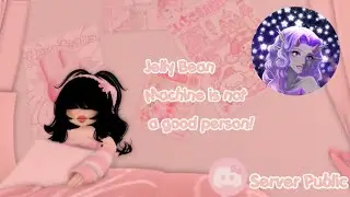 Jelly Bean Machine is a not a good person | Royale High Content Creator Drama
