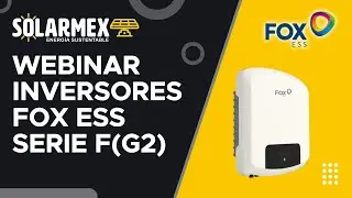 Webinar Inversores FOX ESS serie F(G2)